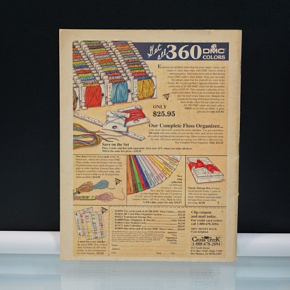 Cross Stitch And Country Crafts 1990 Patterns - Picture 3 of 9